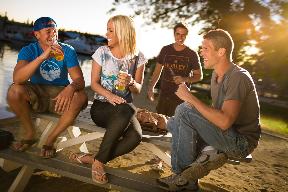 Happy hour on the lake. Client: Red Lion Hotels, Resort Campaign Happy hour on the lake. Client: Red Lion Hotels, Resort Campaign